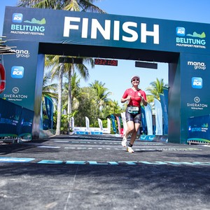 Race photo from Belitung Multisport Festival