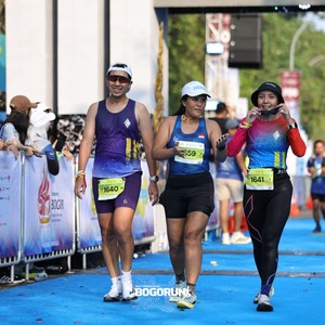 Race photo from BOGORUN 2026