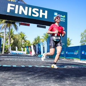 Race photo from Belitung Multisport Festival