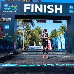 Race photo from Belitung Multisport Festival