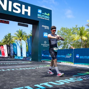 Race photo from Belitung Multisport Festival
