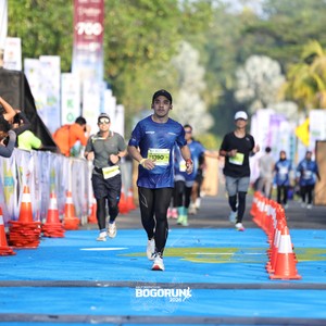 Race photo from BOGORUN 2026