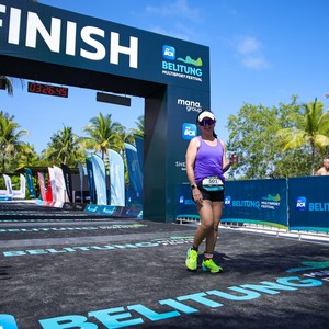 Race photo from Belitung Multisport Festival