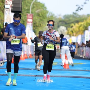 Race photo from BOGORUN 2026