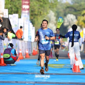Race photo from BOGORUN 2026