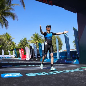 Race photo from Belitung Multisport Festival