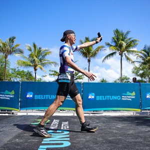 Race photo from Belitung Multisport Festival