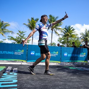 Race photo from Belitung Multisport Festival