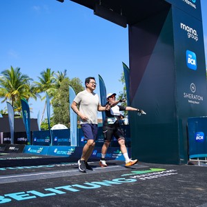Race photo from Belitung Multisport Festival