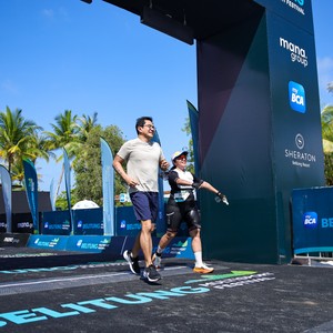 Race photo from Belitung Multisport Festival