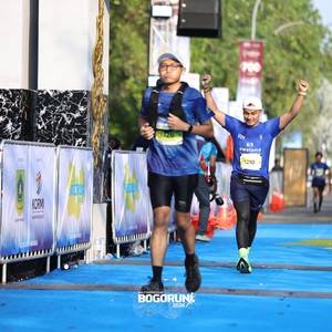 Race photo from BOGORUN 2026