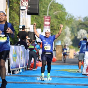 Race photo from BOGORUN 2026
