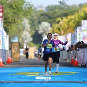 Race photo from BOGORUN 2026