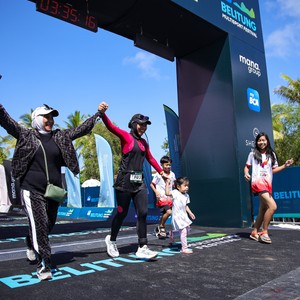 Race photo from Belitung Multisport Festival