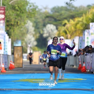 Race photo from BOGORUN 2026