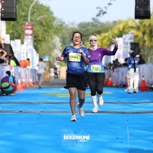 Race photo from BOGORUN 2026