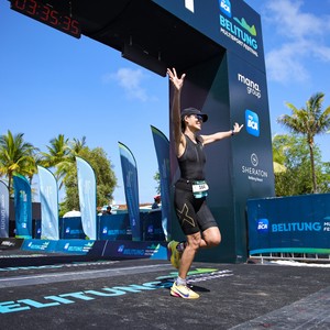 Race photo from Belitung Multisport Festival