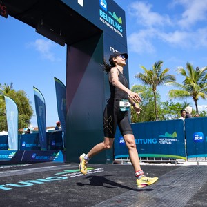 Race photo from Belitung Multisport Festival