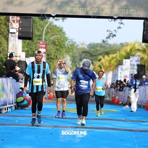Race photo from BOGORUN 2026