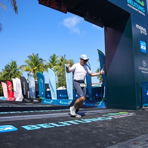 Race photo from Belitung Multisport Festival