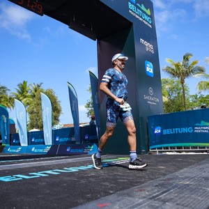 Race photo from Belitung Multisport Festival