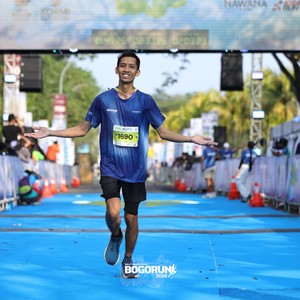 Race photo from BOGORUN 2026