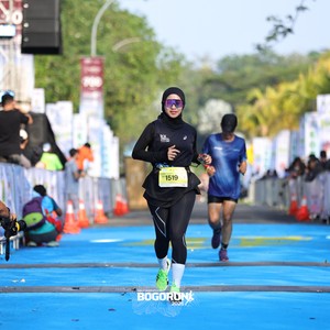 Race photo from BOGORUN 2026
