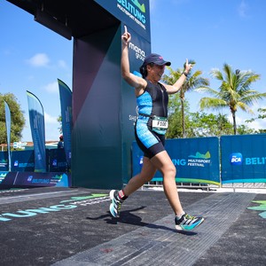 Race photo from Belitung Multisport Festival