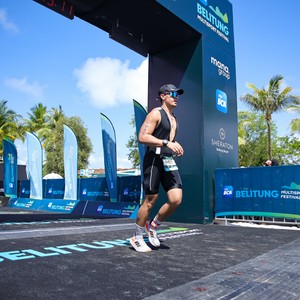 Race photo from Belitung Multisport Festival