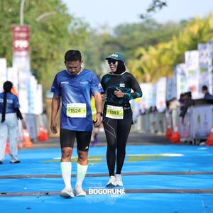 Race photo from BOGORUN 2026