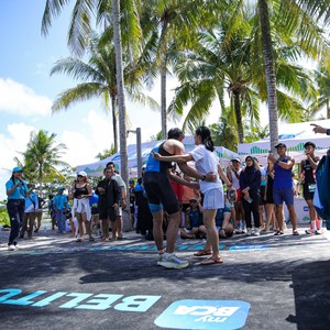Race photo from Belitung Multisport Festival