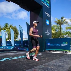 Race photo from Belitung Multisport Festival