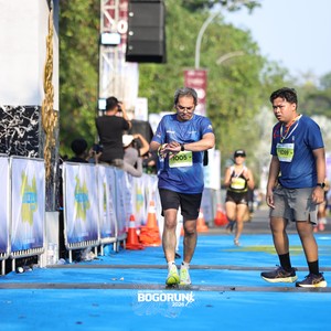 Race photo from BOGORUN 2026