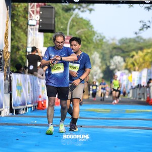 Race photo from BOGORUN 2026
