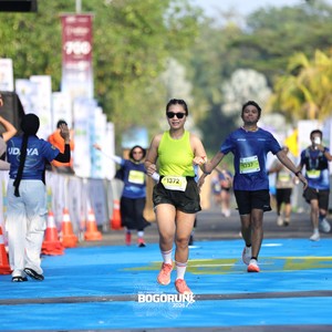 Race photo from BOGORUN 2026