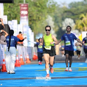 Race photo from BOGORUN 2026