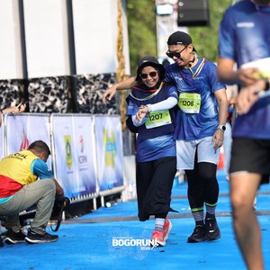 Race photo from BOGORUN 2026