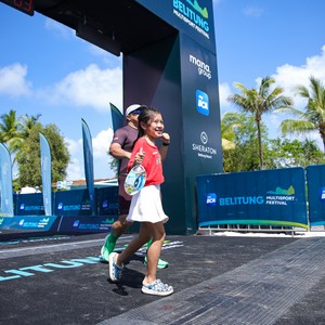 Race photo from Belitung Multisport Festival