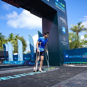 Race photo from Belitung Multisport Festival