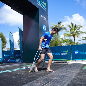Race photo from Belitung Multisport Festival