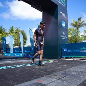 Race photo from Belitung Multisport Festival