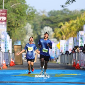 Race photo from BOGORUN 2026
