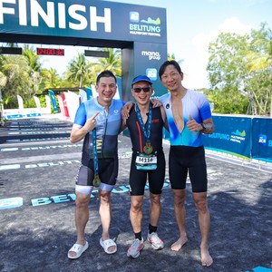 Race photo from Belitung Multisport Festival