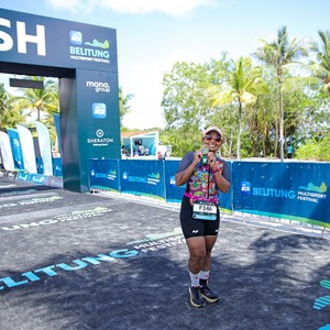 Race photo from Belitung Multisport Festival