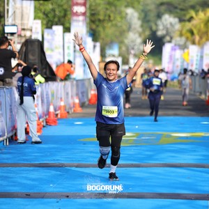 Race photo from BOGORUN 2026