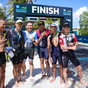 Race photo from Belitung Multisport Festival