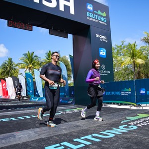 Race photo from Belitung Multisport Festival