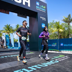 Race photo from Belitung Multisport Festival