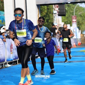 Race photo from BOGORUN 2026