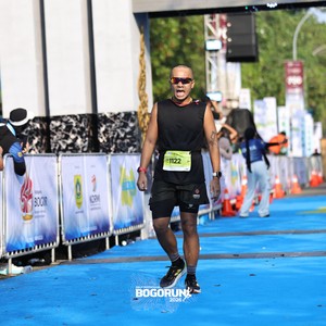 Race photo from BOGORUN 2026